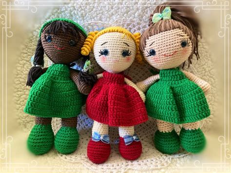 Crochet Dolls | Crochet dolls, Etsy, Handmade crochet