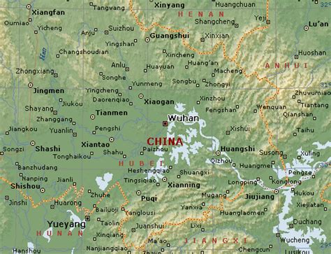 Wuhan Map - China