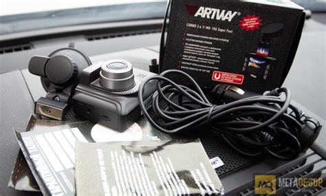 Обзор Artway MD-106 COMBO. Компактный комбо-видеорегистратор с ...