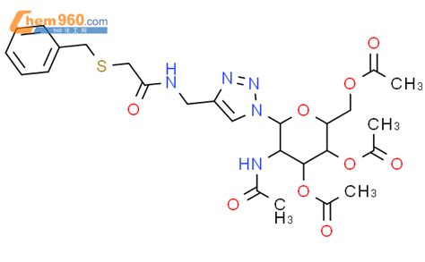 909900 66 9 Acetamide 2 Phenylmethyl Thio N 1 3 4 6 Tri O Acetyl