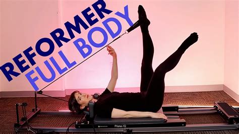 Pilates Reformer Workout 45 Min Total Body Unilateral Flow Intermediate Advanced 💗