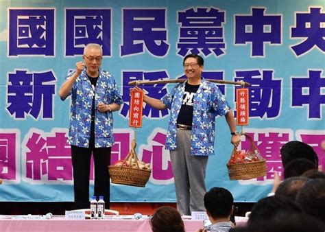 新竹》挺楊文科選竹縣長 吳敦義：國民黨唯一提名 政治 中時