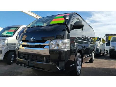 TOYOTA HIACE VAN DX GL PACKAGE 2018 BLACK 39970 Km Details