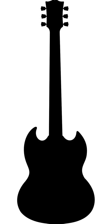 Guitar Silhouette Clip Art