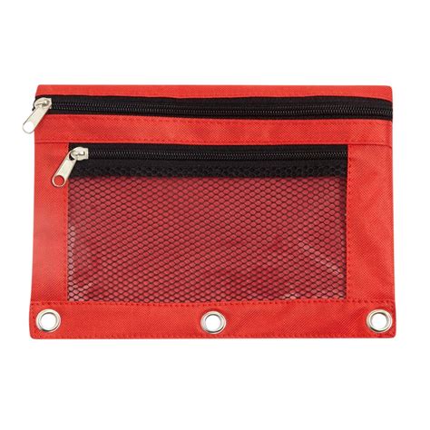 Kdkad Pencil Case Pencil Pouches For 3 Ring Binder Bulk Zipper Pencil