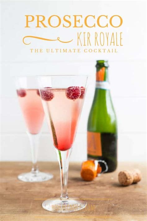 Kir Royale Recipe With Prosecco The Hedgecombers