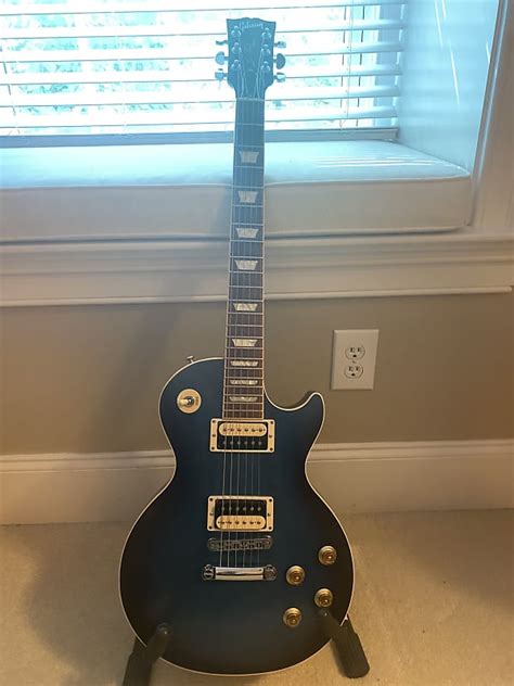 Gibson Les Paul Classic Satin 2019 Midnight Manhattan Reverb