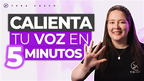 5 Minutos De VocalizaciÓn Limpia Tu Voz Antes De Cantar Ejercicios