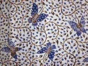 Motif Batik Kupu Kupu Contoh Motif Batik