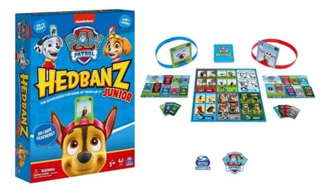 Juego De Mesa Hedbanz Junior Paw Patrol Original Y Nuevo