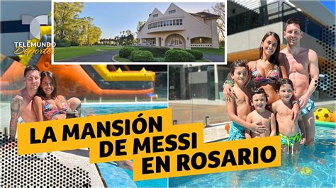 Messi Así es la mansión que está construyendo en Rosario Telemundo