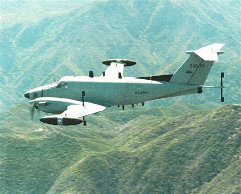 Electronic Reconnaissance Aircraft Beechcraft Rc 12 Guardrail Usa