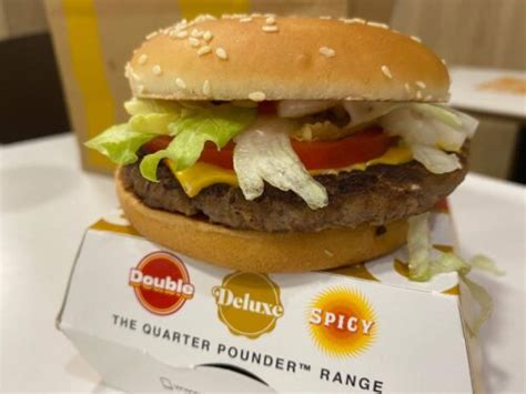 McDonald's Quarter Pounder Review | Worth The Hype? - TheFoodXP