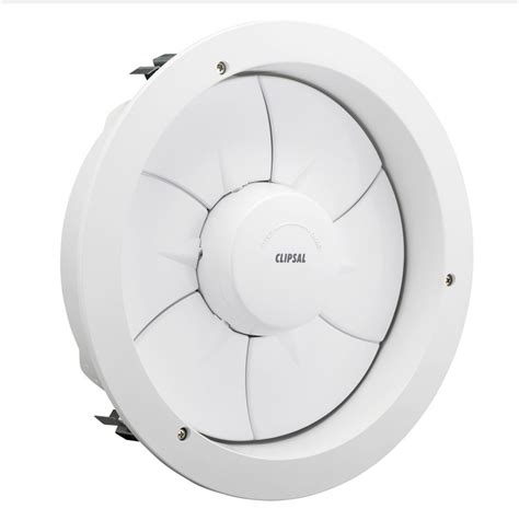 Hpm 200mm White Round Ceiling Exhaust Fan – Shelly Lighting