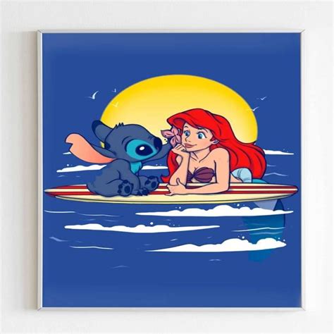 Aloha Mermaid Poster in 2024 | Mermaid poster, Disney characters ariel ...