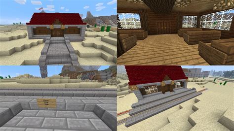 I Built A Small Train Station Just For Fun Rminecraft