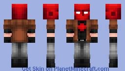 Red Hood | Jason Todd Minecraft Skin