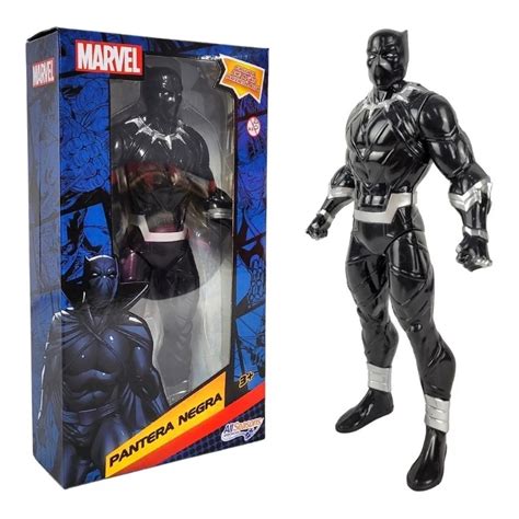 Boneco Pantera Negra 22cm Articulado Brinquedo Vingadores Shopee Brasil