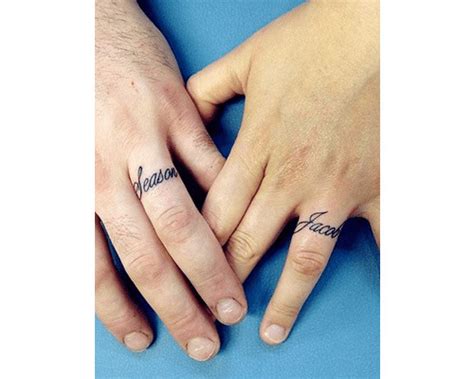 55 Most Popular Wedding Ring Tattoos Fabbon