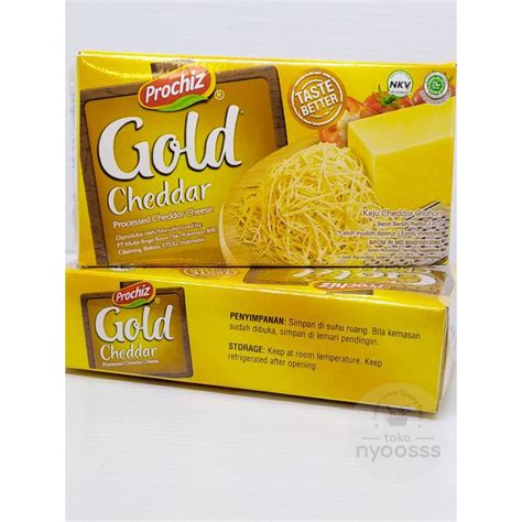 Jual Prochiz Gold Keju Cheddar Gr Shopee Indonesia