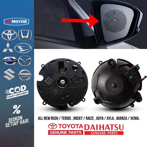 Motor Penggerak Kaca Spion Mobil All New Rush Terios Agya Ayla Rocky