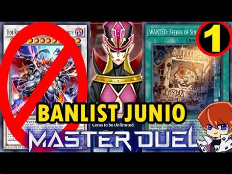 Banlist Master Duel Junio 2024 Adiós Snake Eye y King Calamity Centur