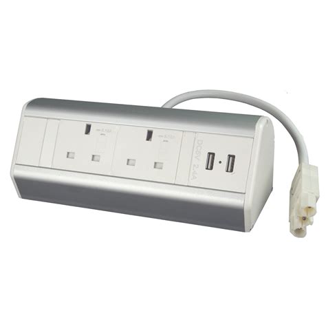 Dp S Uw Desktop Power Extension X Individually Fused Sockets X Usb