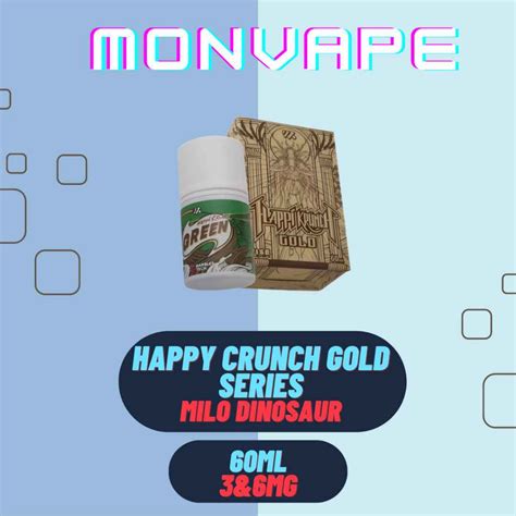 Jual Happi Krunch V Gold Freebase Ml By Wise Juice E Liquid Shopee