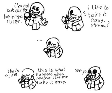 Drew one of my favorite sans quotes : r/Undertale