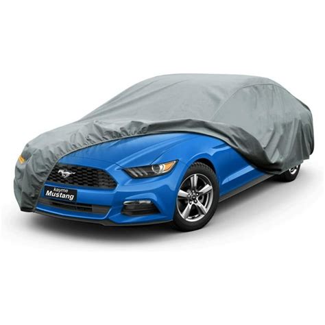 Kayme Heavy Duty Car Cover Custom Fit Ford Mustang/Shelby/Mustang GT GT350 GT500 (1965-2023 ...