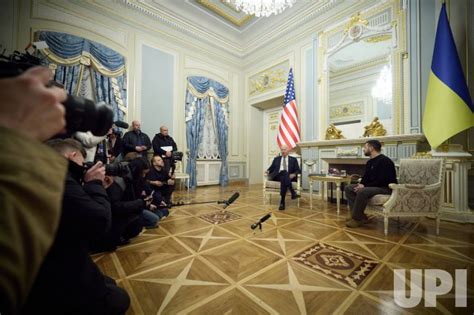 Photo Us President Joe Biden Makes Unannounced Visit To Ukraines Kyiv