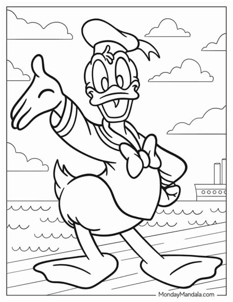 Disney Baby Donald Duck Coloring Pages