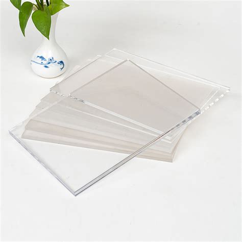 Translucent Acrylic Sheet Acrilico Plate Ft X Ft Clear Cast Acrylic