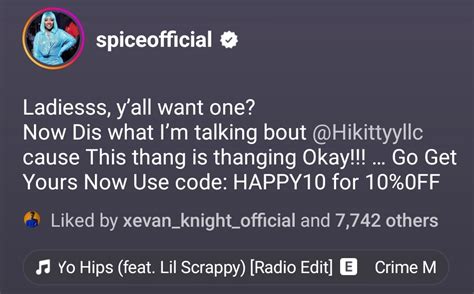 Spice Promotes New Female Sex Toy Fans React Watch Video YARDHYPE