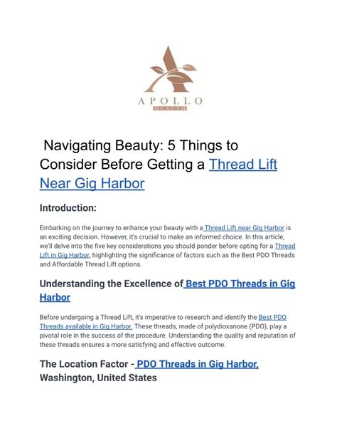 Ppt Navigating Beauty Things To Consider Before Getting A Thread