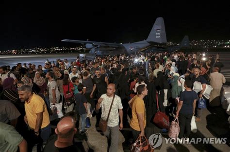 수단 군벌 72시간 휴전 합의후 각국 철수작전 본격 재개 나무뉴스