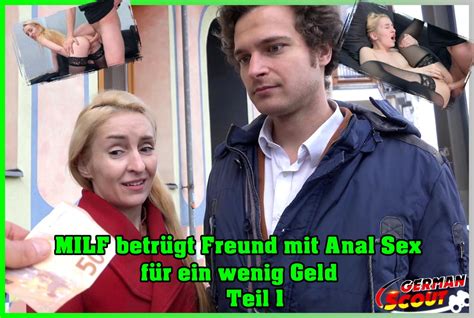 German Scout Milf Betr Gt Freund Mit Anal Sex F R Wenig Geld Teil