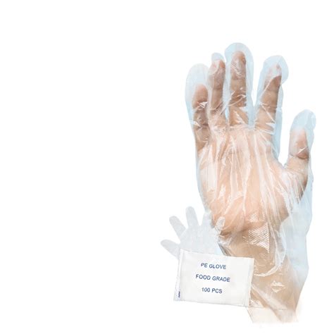 Polyethylene PE Hand Gloves Disposable Plastic Gloves High Quality 100