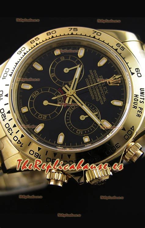 Rolex Cosmograph Daytona Movimiento Original Cal Reloj De