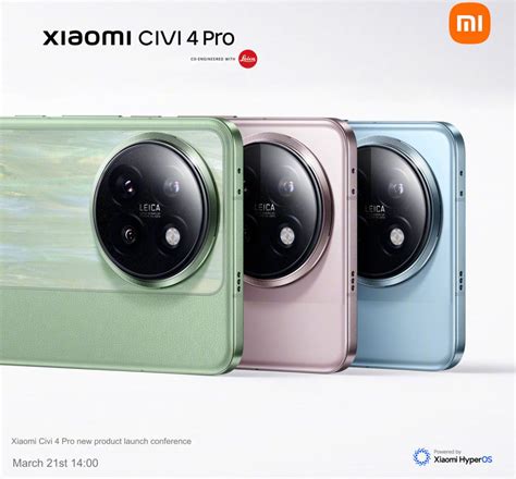 Xiaomi Civi Pro Set To Debut On March