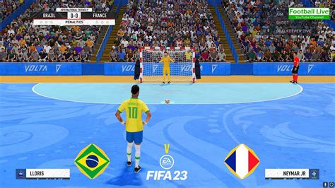 Fifa Brazil Vs France Penalty Shootout Futsal Neymar Vs