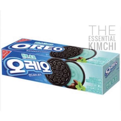 Oreo Sandwich Cookies Korea Limited Edition Mint Choco Cream Red Velvet Cinnamon 94g