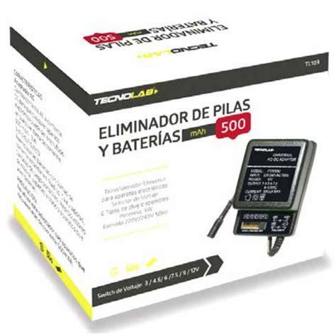 Ripley ELIMINADOR DE PILAS BATERIAS TRANSFORMADOR UNIVERSAL 500MAH