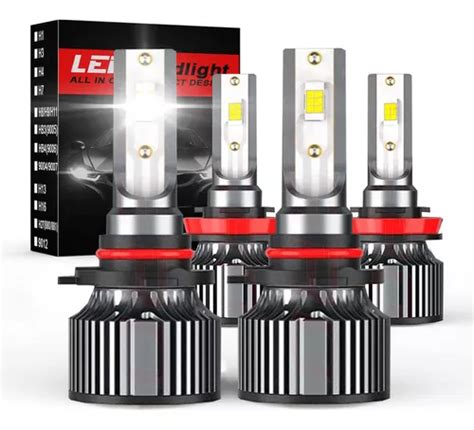 H Kit De Focos Led Para Toyota Luz Alta Y Baja Lm Cuotas Sin