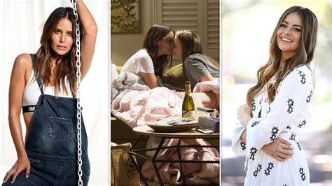 Neighbours Jodi Anasta April Rose Pengilly To Kiss In Sexy Storyline