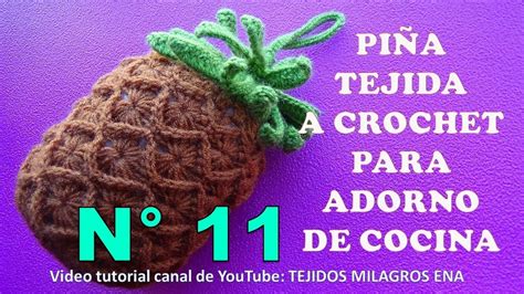 10 increíbles patrones de frutas tejidas a crochet para decorar tu