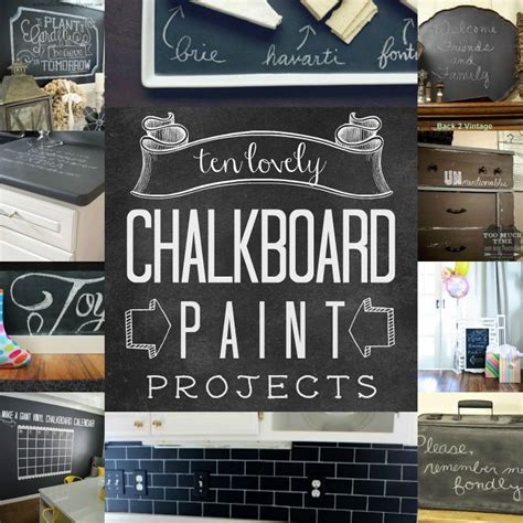 Remodelaholic | Top Ten Chalkboard Paint Projects and Link Party