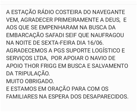 Veja quem são os resgatados em naufrágio em SC