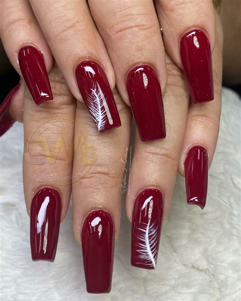 Wine Color Nails 50 Ideas For This Trending Nail Style