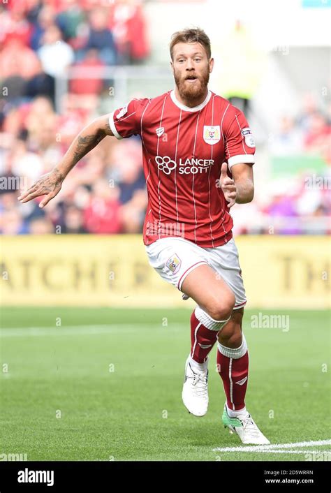 Bristol City's Nathan Baker Stock Photo - Alamy